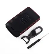 Leather Car Key Fob Cover Case Protector For Captur Clio Megane Koleos Kadjar