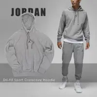 在飛比找momo購物網優惠-【NIKE 耐吉】帽T Jordan Sport 灰 黑 喬