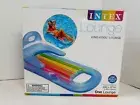 Swimming Pool Float Intex King Kool Lounge Inflatable Lounger Headrest Cupholder