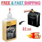 New Fellowes Powershred Performance Shredder Oil, 12 oz. Extended Nozzle Bottle