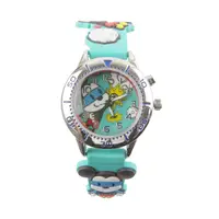 在飛比找PChome24h購物優惠-【Disney】米奇可愛Ｑ版｜版造型橡膠錶帶-帥氣藍/DC-
