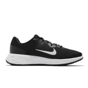 【NIKE 耐吉】NIKE REVOLUTION 6 NN 男運動跑鞋 緩震 黑 DC3728003