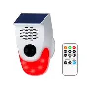 Home Security Infrared Detection Alarm IP65 Solar/Battery/USB Power Supply