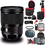 Sigma 28mm f/1.4 DG HSM Art Lens for Nikon F (441955) Bundle