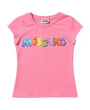 logo-print detail T-shirt 8Y,14Y,12Y,10Y Pink