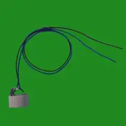 100x GU10 Ceramic Halogen Lamp Holder Socket M10 Bracket & 490mm Attached Cables