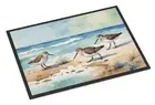 Sandpipers Hunting Doormat Front Door Mat Indoor Outdoor Rugs for Entryway, Non