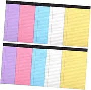 Operitacx 10 Pack Note Paper Pads Small Scratch Paper Pads for Study Supplies Off A5 Size Legal Notepads for Work