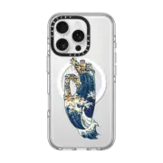 iPhone 16 Pro Clear Case MagSafe Compatible Jnana Mudra of Pug