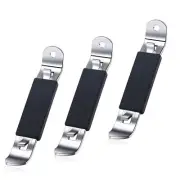 3 Pack Stainless Steel Magnetic Bottle Openers Flat Beer Bottle Openers