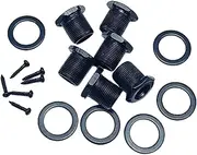 KieTeiiK Tunning Peg, Bass Tuning Pegs Washers Screws and Bushings Set Bass Tuner Bushings Washers Screws Sealed Tuning Pegs