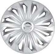 Michelin 92000 Wheel Trim Set, Model 43RC, Set of 4, 33.02 cm (13 inches) with Reflector System N.V.S., Silver - Set of 4