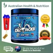 FACTION LABS DISORDER BLUE PEARL PRE WORKOUT + FREE FAST SHIPPING & SHAKER
