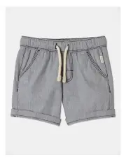 [Sprout] Essential Ticking Stripe Shorts in Blue