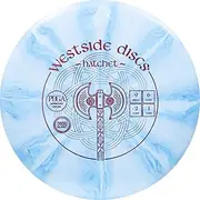 Westside Discs Origio Burst Hatchet Fairway Disc Golf Driver | Great for Beginners | Easy to Throw Frisbee Golf Disc | 170g Plus | Stamp Color and Burst Pattern Will Vary