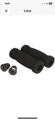 Foam Comfort MTB Grips - High-Density Foam Rubber for Ultimate Hand and Wrist...