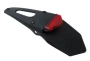 Light LED + Flap Rear Mudguard Motorbike cross Enduro Dirt
