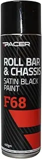 Pacer F68 Roll Bar and Chassis Paint, Satin Black, 400 g