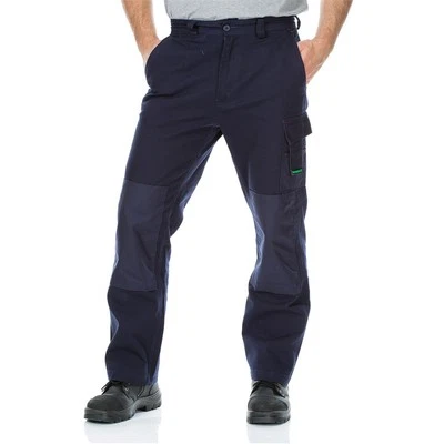 Active Utility Duck Weave Canvas Cordura Navy Pants - 92S