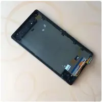 在飛比找蝦皮購物優惠-原裝帶邊框適用於索尼 Xperia ZQ ZL L35H L