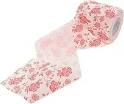 Valentine's Day Decorative Toilet Paper Rolls Floral Print Soft Comfortable Bulk Paper Towels for Bathroom