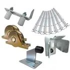 7m Sliding Gate Slide Hardware Kit Roller Wheel Track Catch Stop