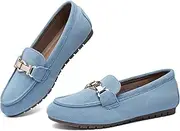 [VERDASCO] Platform Loafers for Women Chunky Heel Lug Sole Shoes Womens Penny Loafers Comfort Fashion Slip On Dress Shoes