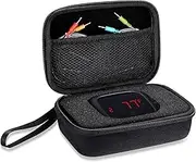 Inkbird Thermometer Carrying Case for IBT-4XS,IBT-4XC,IBBQ-4T,Hard EVA Protective Case for ThermoPro/Soraken/Weber Thermometer,Small Electronics Organizer for Anker/RAVPower Power Bank,6.7*4.7*3 Inch