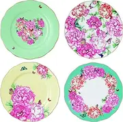 Miranda Kerr for Royal Albert Mixed Patterns Accent Plate Set of 4