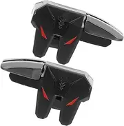 HOMSFOU 6-axis Mobile Game Controller Triggers Game Accessory Universal Fit No Case Removal Needed