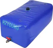 400L/100Gal Collapsable Portable Water Bladder Storage Container Blue NEW