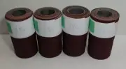Four pre-cut rolls 180 grit sandpaper for Jet 16-32 sanders, NOT X-weight paper