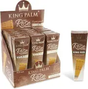 King Palm | King | Gold Flower PreRolled Cone Wraps | 15 Packs, 3 Cones Per Pack