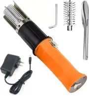 Electric Fish Scaler with Extra Stainless Steel Roller Blade for Scraping...