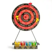 Dratboard Drinking Darts Drinking Game w/ Shot Glasses Party Fun Set