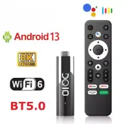ATV Mini Smart TV Stick Quad Core Support 8K Video 4K Wifi6 Voice Remote TV Box