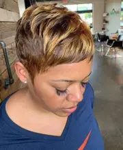 Short Hairstyles for Women Natural Synthetic Wigs for Black Women Short Pixie Cu