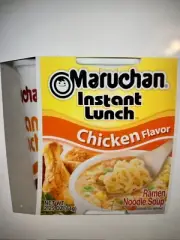 Maruchan Instant Lunch Ramen Noodles Soup Cups CHICKEN Flavor 2.25 oz 6 PACK