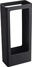 Yamazaki 4929 Slim Standard, Black, Approx. W 8.7 x D 4.7 x H 19.7 inches (22 x 12 x 50 cm), Tower, Removable Water Basin, Height 19.7 inches (50 cm), Stable