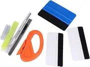SEWOART 2 Sets Vinyl Film Tool Kit for Car Window Tinting Professional Squeegee Cutter and Scraper for Easy Bubble Removal and Film Shaping