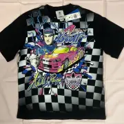Adidas Jeremy Scott Shirt JS Rally NASCAR Style Print TEE Mens Medium New