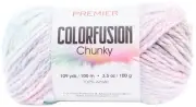 Premier Colorfusion Chunky Yarn-Salt Water Taffy 1174-13