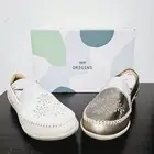 Earth Origins Women's Leather Whipstitch Slip-Ons Freya, Choose Color/Size - NIB
