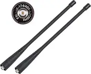 Original BaoFeng 6.7Inch Dual Band 136-174/400-520MHz U/V SMA-Female Antenna for Baofeng UV-5R 5RE Plus 5RA 5RB 5RC 5RD (2Pack)