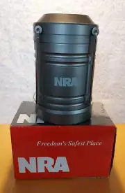 LED Magnetic Base NRA Promotional Battery-Operated Super Bright Lantern with Box