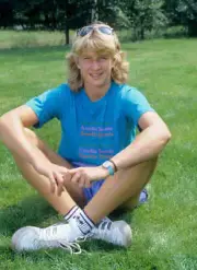 Steffi Graf German Tennis Star In Bruhl 1986 Old Photo 3