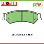 New PROTEX Ultra DISC BRAKE PAD SET For FORD FALCON 4.0 i XR6 Turbo [BF] 4L (for: Ford)