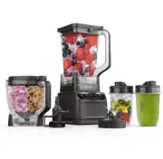 Ninja Blender, Kitchen System for-Smoothie, Frozen, Extract, Chop & Dough, Pitch