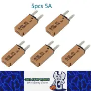 5 x 5Amp Mini Blade Fuse Circuit Breaker Auto Reset Circuit Breaker 5A (5pcs)