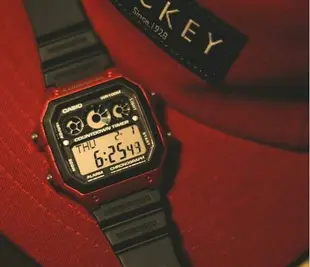 南◇現 CASIO 手錶 軍用錶 AE-1300 10年電力 黑桃紅黃藍銀色 世界時間 電子錶 卡西歐 防水